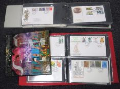 Two albums of Post Office first day covers together with a Royal Mail 1991 Special stamp book.