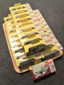 A tray of thirty boxed Lledo Days Gone By Trackside vehicles