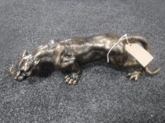 A cast metal figure 