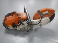 A Stihl TS 400 circular saw
