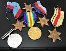 A British WWI Victory Medal named to 266784 PTE. E. LEE. R. W. FUS.