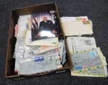 A fascinating collection of world issued envelopes, mostly mid twentieth century,