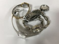 Four modern lady's wristwatches