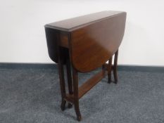 A mahogany Sutherland table