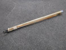 A bundle of gun cleaning rods