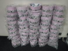 Fifty Paul Cardew Manhattan Love Heart espresso gift sets in boxes and an advertising banner