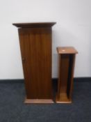 A CD storage cabinet together with a CD rack