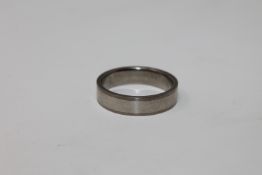 A Titanium wedding band,