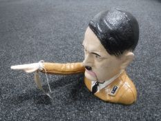 A cast iron novelty nut cracker - Hitler