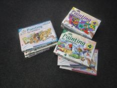 Nine boxed Royal Langnickel painting by numbers