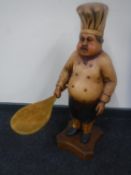 A contemporary figure of a chef