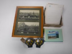 A box of 20th century postcards,