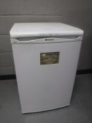 A Hotpoint ice diamond under bench freezer