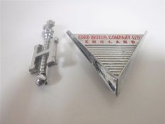 A Humber Sceptre car badge (rare),