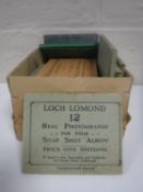 An interesting collection of postcards and snapshot albums to include - Windermere, Loch Lomond,
