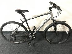A Carrera cross fire front suspension mountain bike