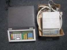 A set of Neopost EP570-30 digital scales,