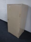 An antique pine locker