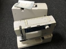 A Husquvarna Classica 105 electric sewing machine (no foot pedal)