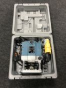 A cased heavy duty Erbauer router