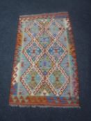 A vegetable dye choli kelim 133 cm x 81 cm