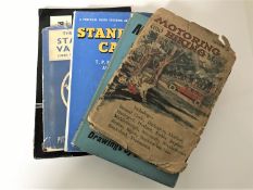 Four vintage car books to include a Triumph Herald owner's manual,