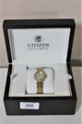 A lady's Citizen Eco-Drive wristwatch,