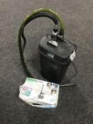 A Flavel 405 filter together with a boxed Aquarius 900 pump