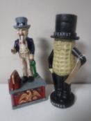 A novelty cast iron Mr.