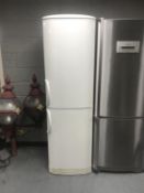 A John Lewis upright fridge freezer