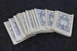 Fourteen paperback columes; The Mariner's Mirror,