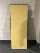 A 6' folding trestle table