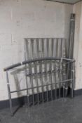 A 5' metal bed frame
