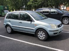 A Ford Fusion motorcar - registration BL53 ZNV, first registered 29.12.