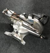 A Wood Star XL10U sliding compound saw