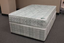 An Assured Sleep Company 4'6 storage divan and interior