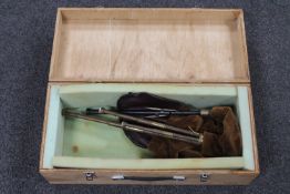 A set of Northumbrian pipes