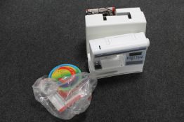 A Husqvarna Viking Interlude 445 electric sewing machine