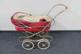 A mid 20th century pram