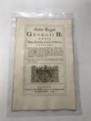 A George II act dated 1738 relating to roads in Lemsford Mill,