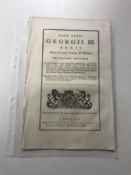 A George III act dated 1797 relating to the draining and preservation of Waterbeach level Cambridge