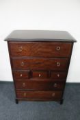 A Stag Minstrel seven drawer chest