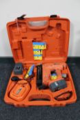 A cased Tacwise Ranger 40 Duo 18V cordless nailer/stapler