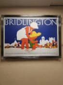 A railway advertising picture - Bridlington