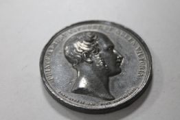A commemorative medallion - Prince Albert Consort of Queen Victoria