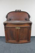 A Victorian mahogany chiffonier