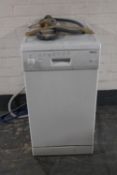 A Beko slimline dish washer