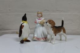 A Royal Doulton figure - Mothers helper HN 3650,