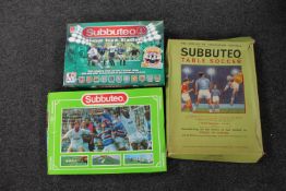 Three boxed Subbuteo sets