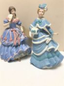 Two Wedgwood limited edition figures commissioned by Spink;